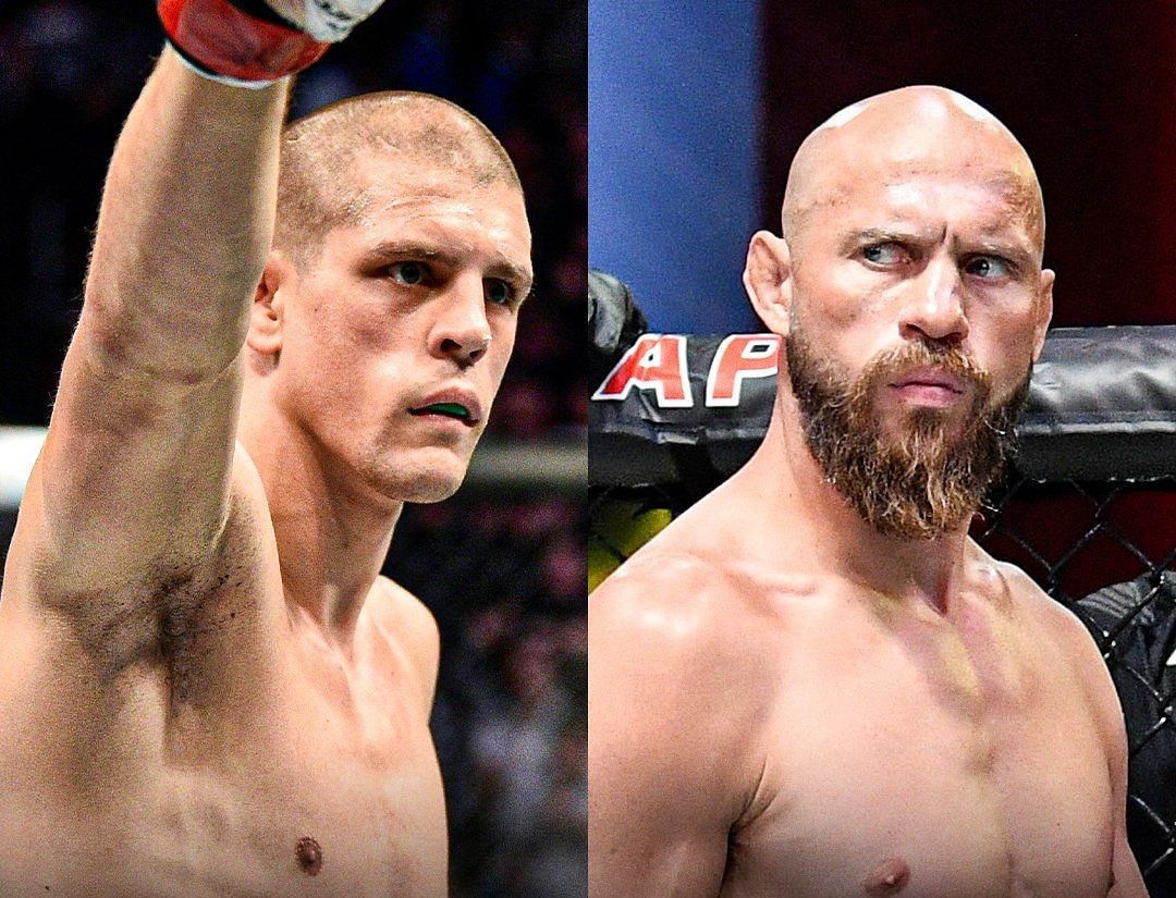 Joe Lauzon (left) and Donald Cerrone (right) [Image via @espnmma on Twitter]