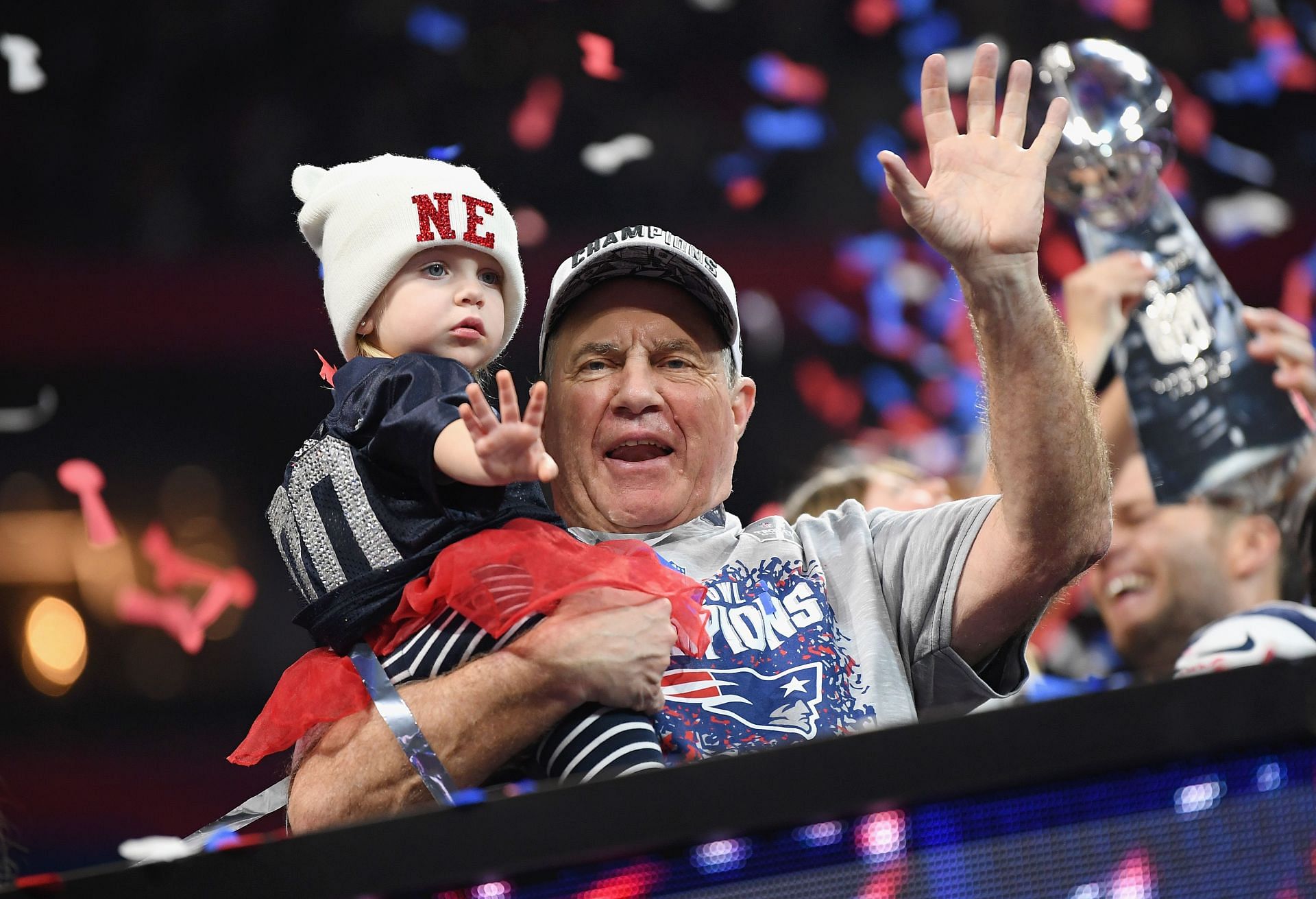 Belichick winning Super Bowl LIII w/New England Patriots
