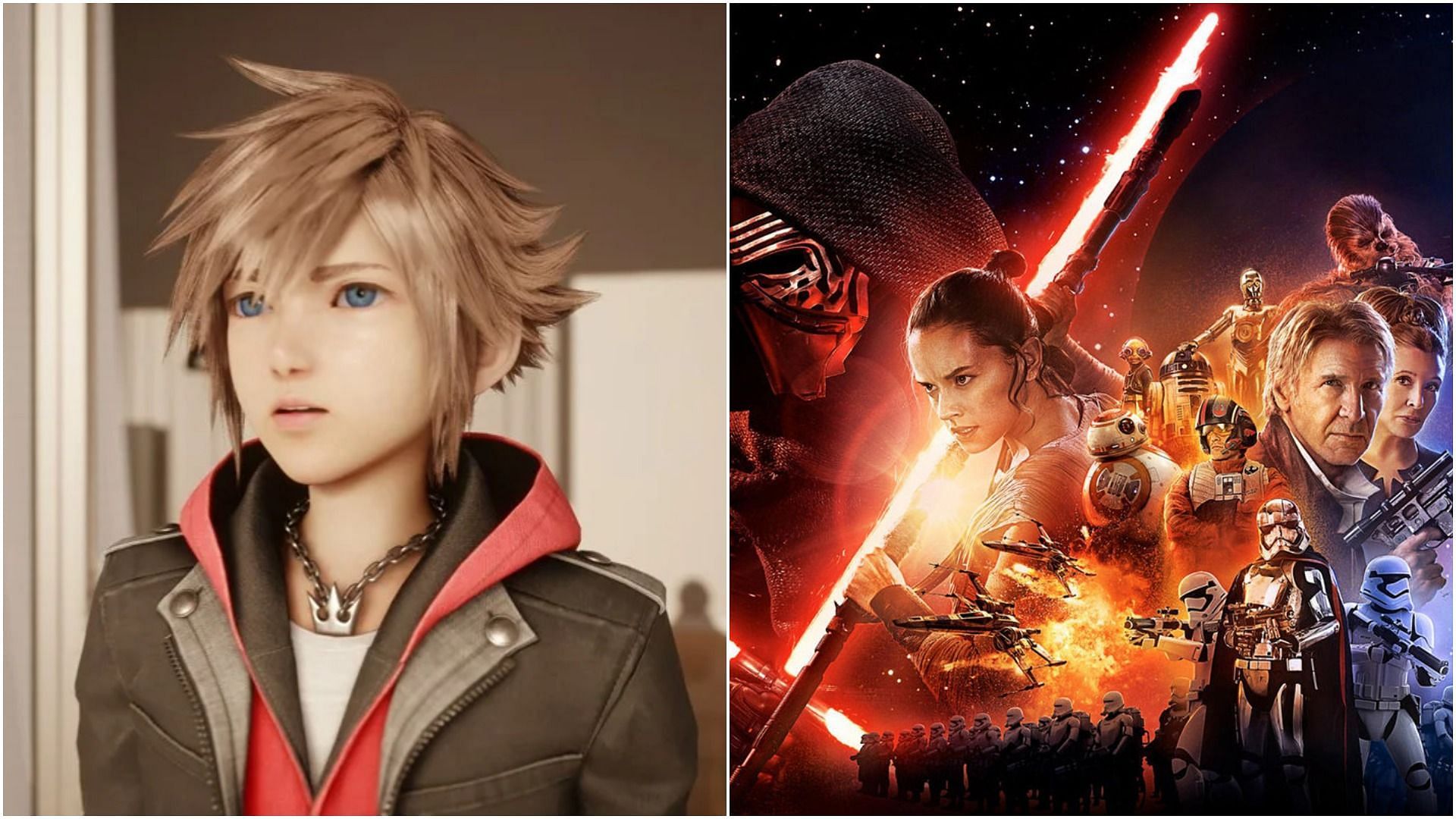 Star Wars could be a fresh crossover in Kingdom Hearts 4 (Images via Square Enix, Disney)