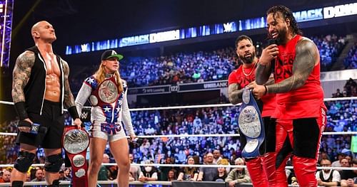 RK-Bro and The Usos will battle it out at WrestleMania Backlash.