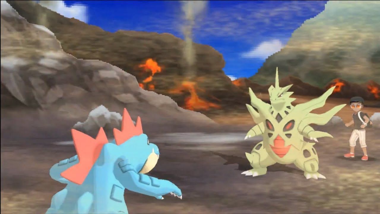 Feraligatr was one of the Johto starters (Image via Game Freak)