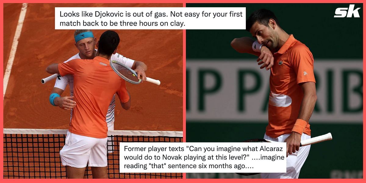 Tennis fans empathized with Novak Djokovic following his Monte-Carlo opener loss