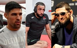 "The winner of my fight fights him" - Belal Muhammad confident that a win over Vicente Luque will see him face Khamzat Chimaev next