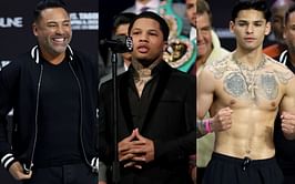 "Give me a call!" - Oscar De La Hoya discusses potential fight between Gervonta Davis and Ryan Garcia