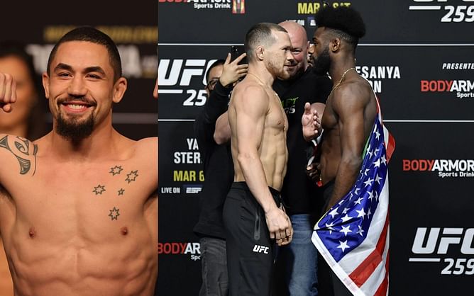 "That last fight he looked phenomenal" - Robert Whittaker predicts the winner of Aljamain Sterling vs. Petr Yan