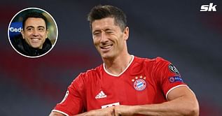 Xavi provides update on Barcelona's pursuit of Bayern Munich striker Robert Lewandowski