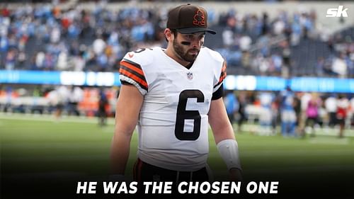 Cleveland Browns QB Baker Mayfield.