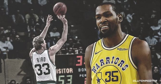 "It’s crazy how the internet made grown men attention wh**es" - Kevin Durant slams Nick Gelso over Larry Bird-Kevin Durant comparisons