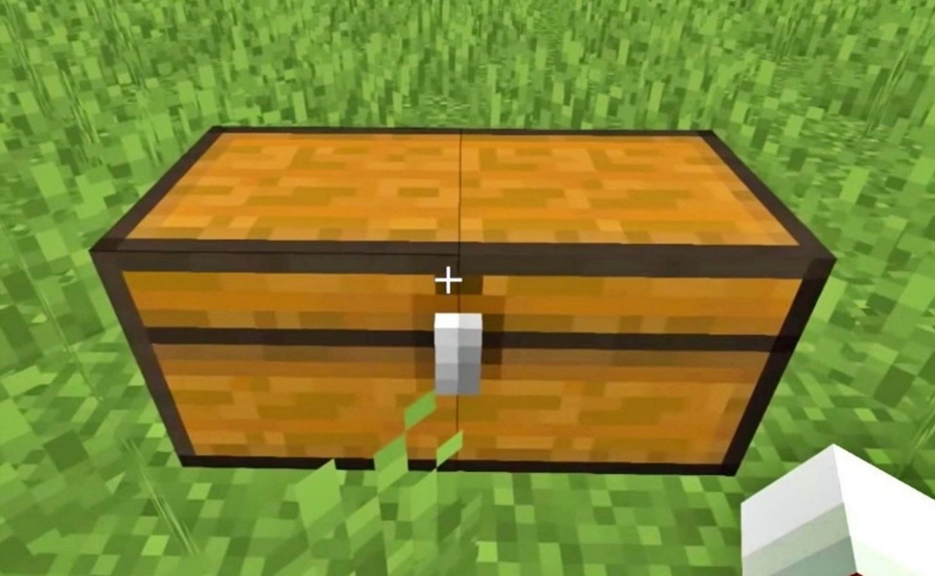 Chests aren&#039;t just about storing items in Minecraft (Image via Mojang)