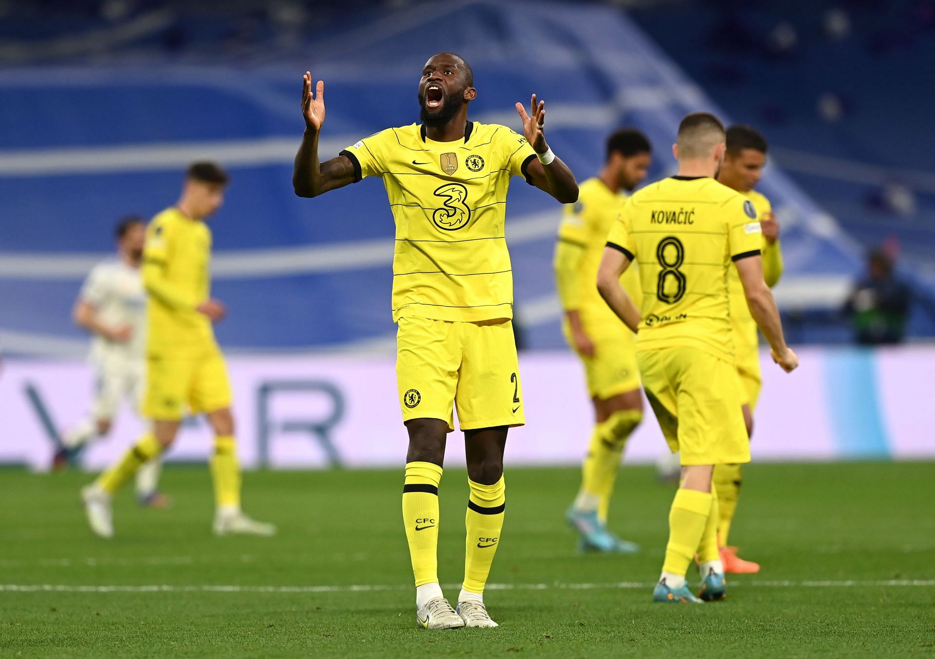 Thomas Tuchel lauded Antonio Rudiger's 'world-class' performance against Real Madrid
