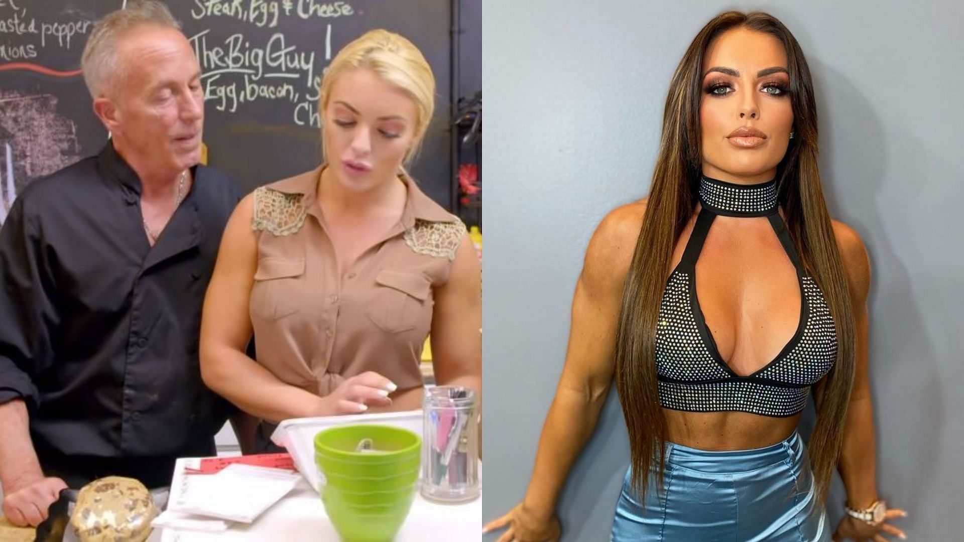 Mandy Rose worked at her father&#039;s deli during her college days