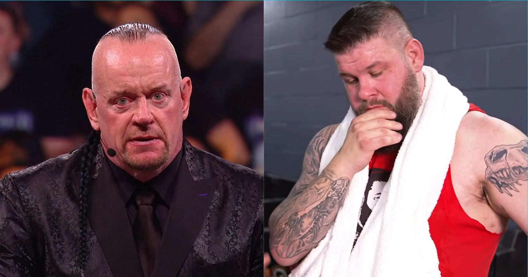 The Undertaker and Kevin Owens have been featured in the news roundup.