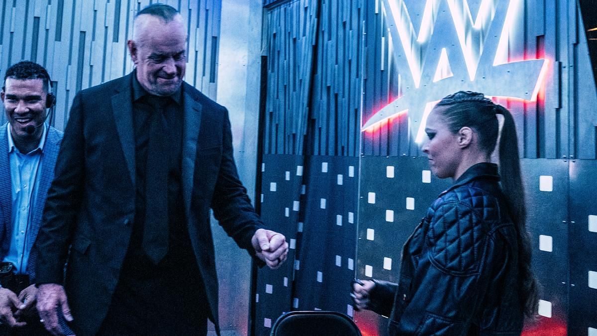 The Undertaker and Ronda Rousey