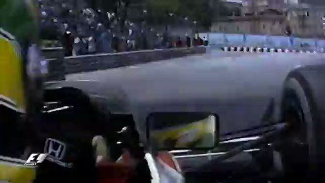 Tribute to Ayrton Senna on trophies at Emilia Romagna GP