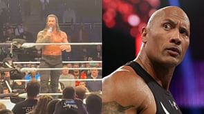 Watch: Roman Reigns sends a six-word message to The Rock at a recent WWE Live Event