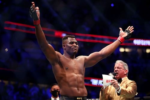 Francis Ngannou at UFC 270: Ngannou v Gane