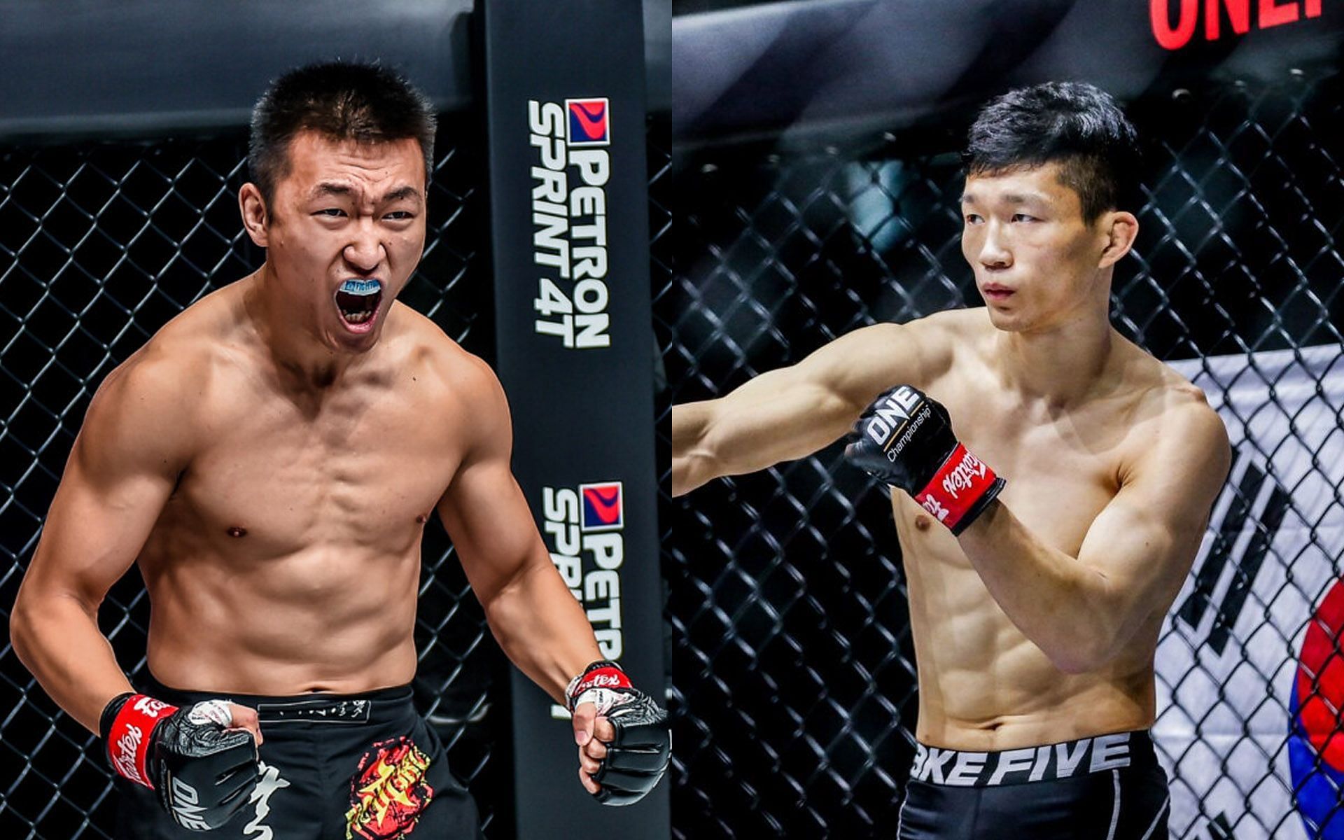 Chen Rui (R) and Song Min Jong (L) will now be featured in the main card of the event. | [Photos: ONE Championship]