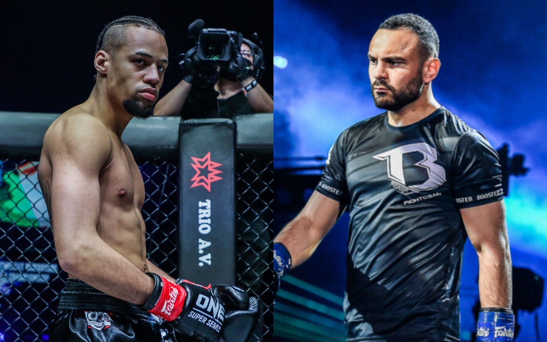 Regian Eersel (left) expects nothing less of a barnburner in his title defense against Arian Sadikovic at ONE 156: Eersel vs. Sadikovic. [Photos ONE Championship]
