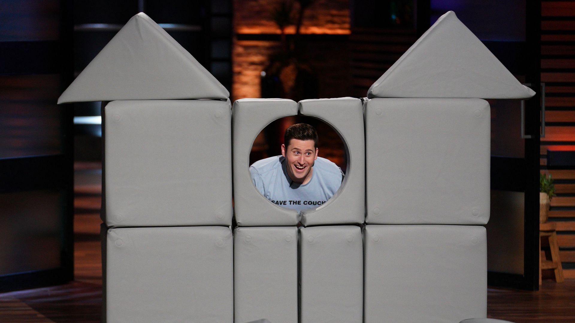 Fort founder Conor Lewis pitches his business on Shark Tank (Image via Christopher Willard/ABC)