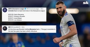 Twitter explodes as Real Madrid sink Chelsea thanks to stunning Karim Benzema hattrick