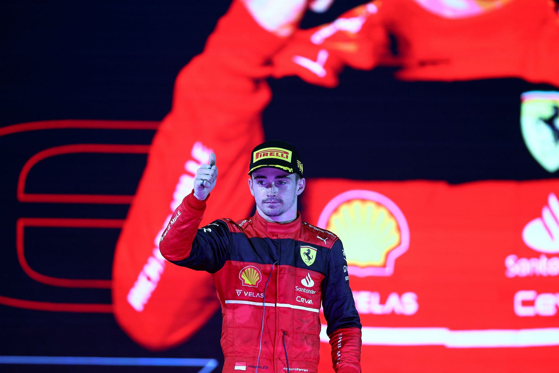 Charles Leclerc at the F1 Grand Prix of Saudi Arabia