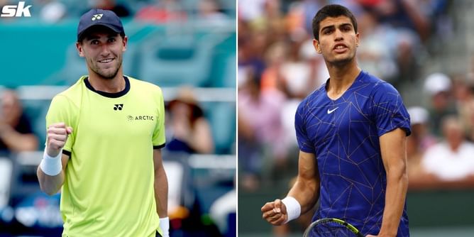 Miami Open 2022 final: Casper Ruud vs Carlos Alcaraz preview, head-to-head, prediction, odds and pick
