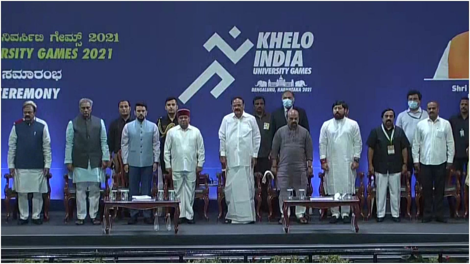 Khelo India University Games 2021 opening Ceremony (Pic Credit: Khelo India)
