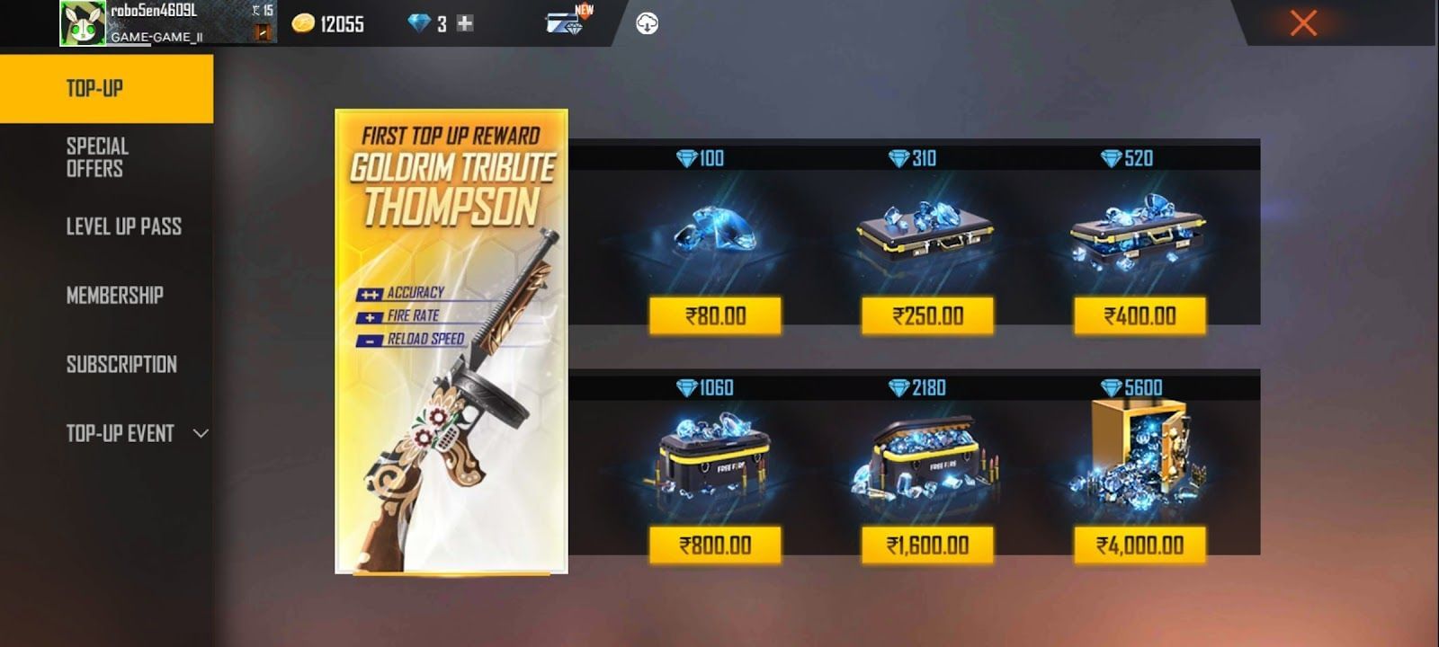 Gamers should go for the 520-diamond option, which will unlock both Legendary items (Image via Garena)