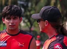 "You're a Ferrari, you take off in first gear" - Dale Steyn with a piece of advice for Kartik Tyagi in SRH nets in IPL 2022