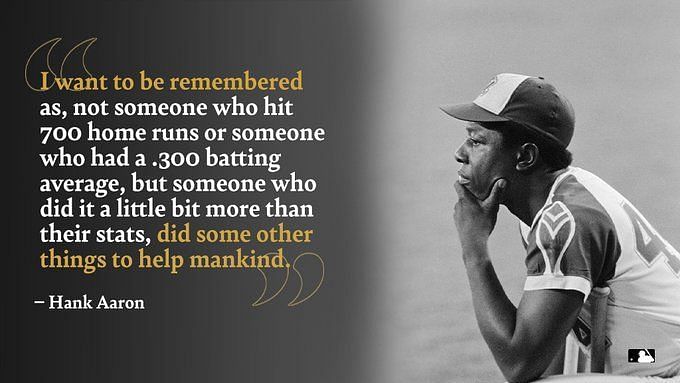 Hank Aaron, my childhood baseball hero, has gone home. Watching him break  Babe Ruth's record for most home runs on television was a…