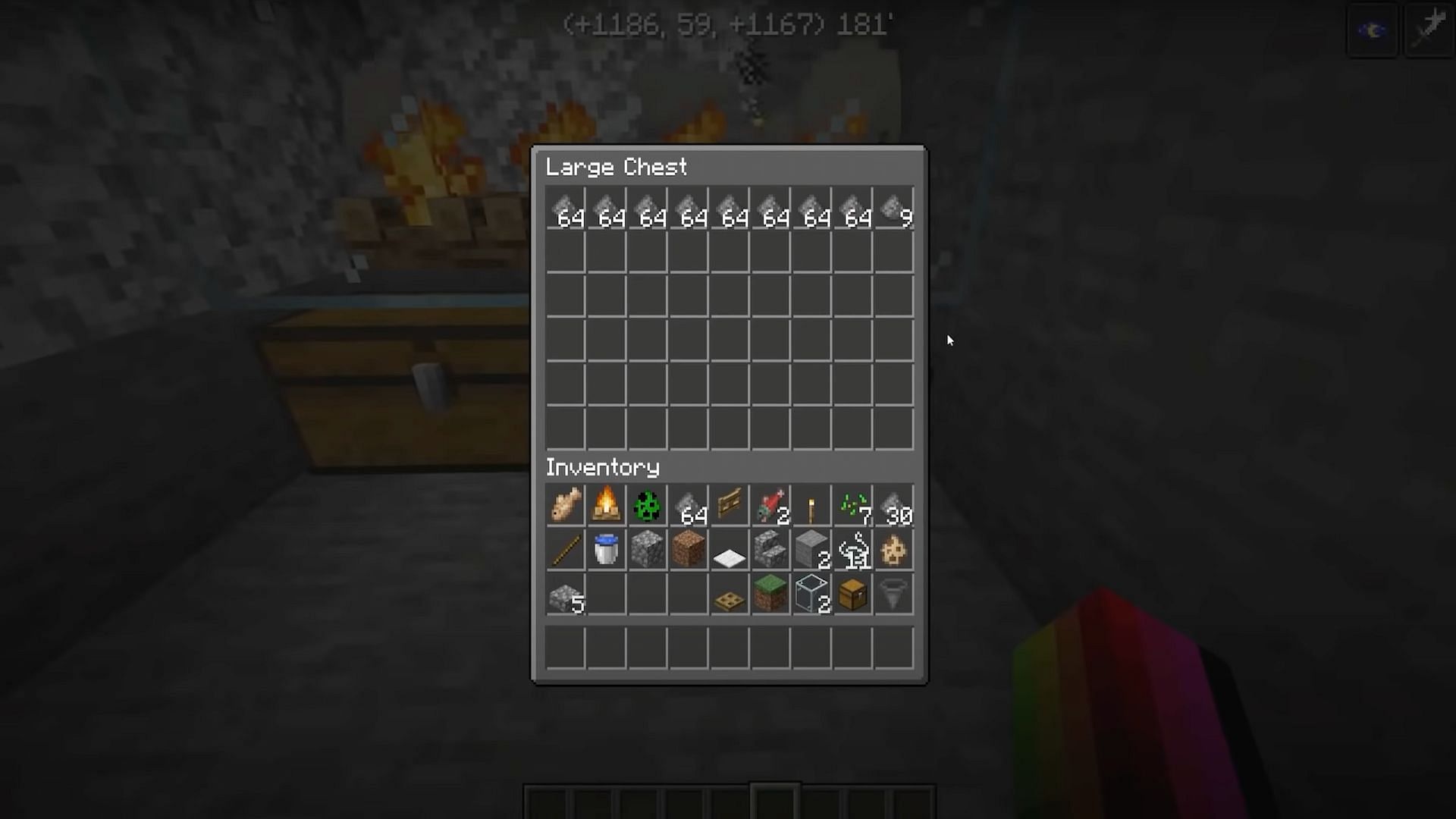 Minecraft players can generate lots of gunpowder easily using a creeper farm (Image via Dusty Dude/YouTube)
