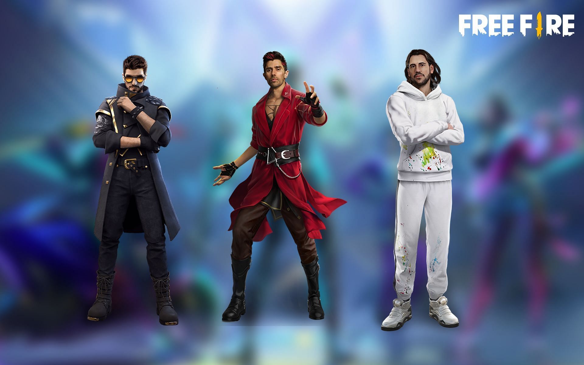 Best Free Fire characters for Clash Squad mode (Image via Garena)