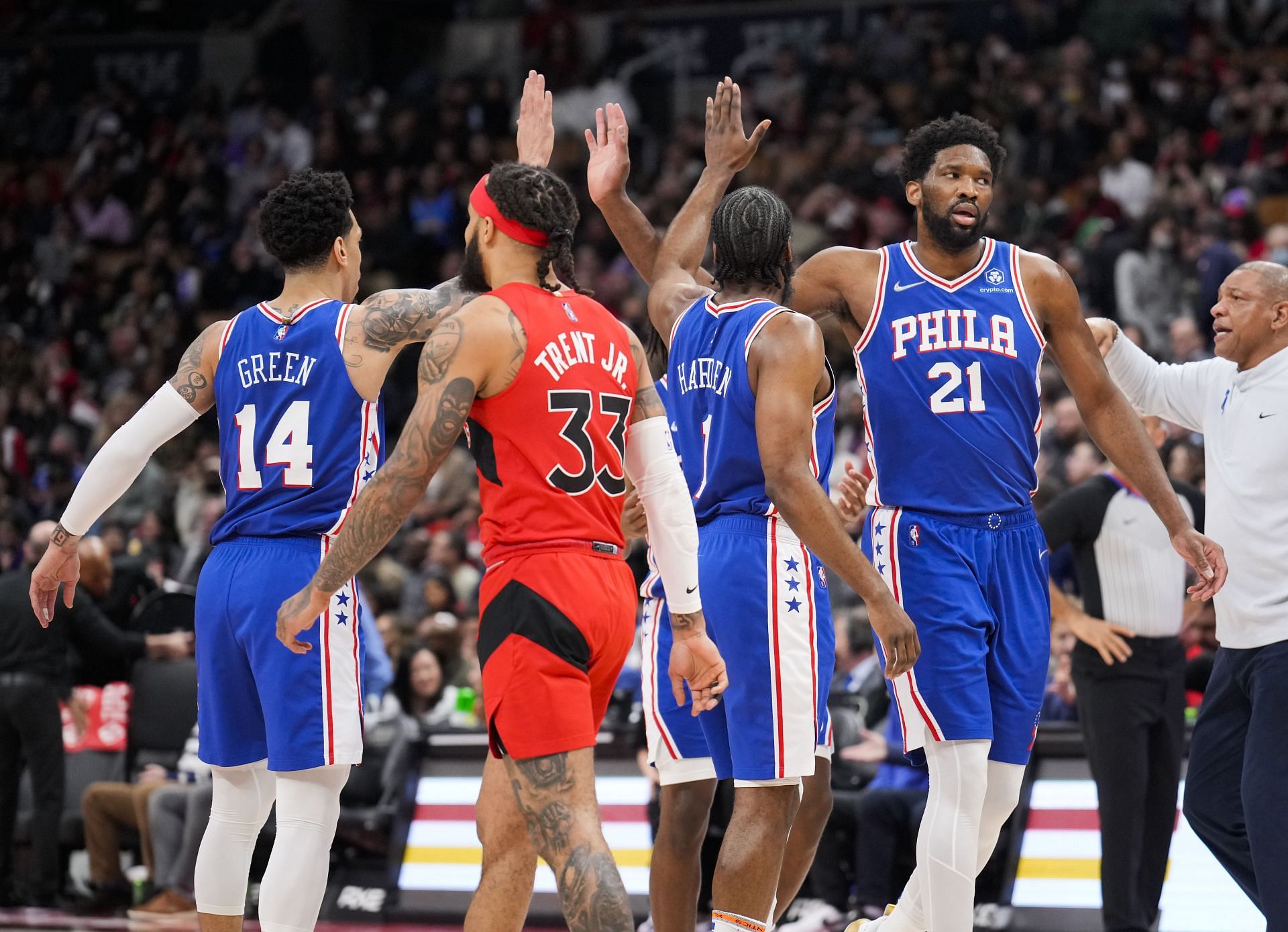 Philadelphia 76ers and Toronto Raptors face off again after playing on April 7th.