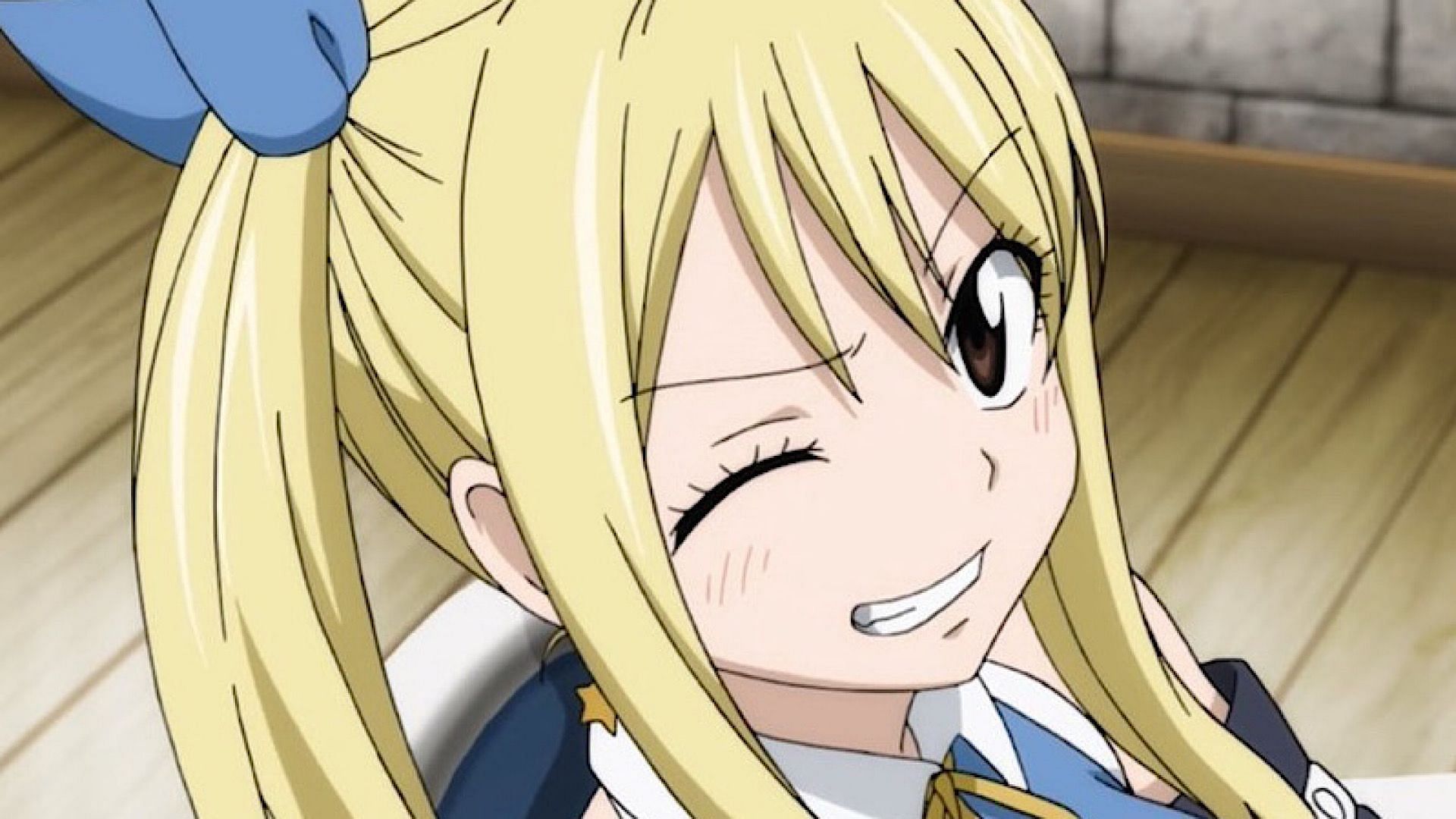 Lucy has the power of celestial keys (Image via Fairy Tail Anime)