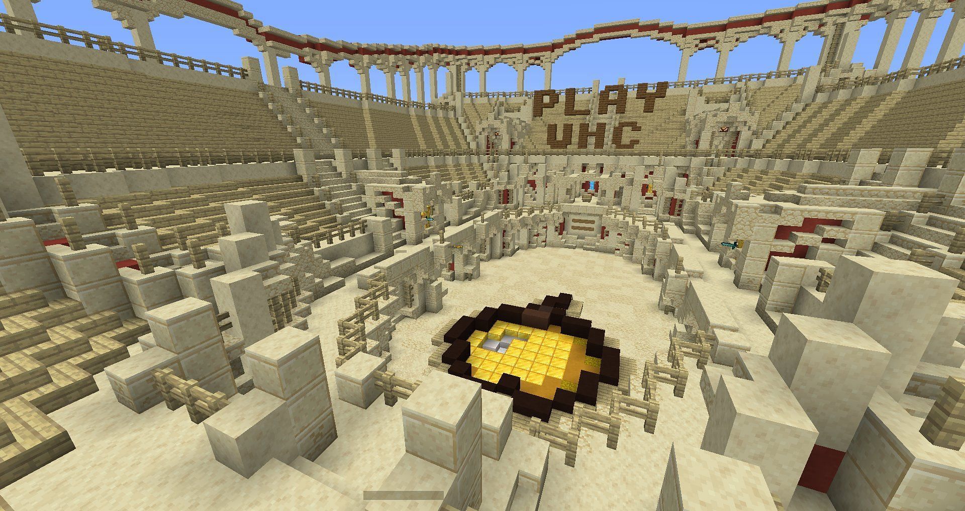 PlayUHC is a great server for the UHC mode (Image via Twitter, @playUHC)