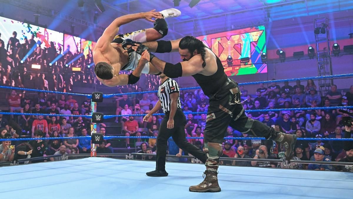 Sanga had an impressive performance against Grayson Waller on NXT 2.0
