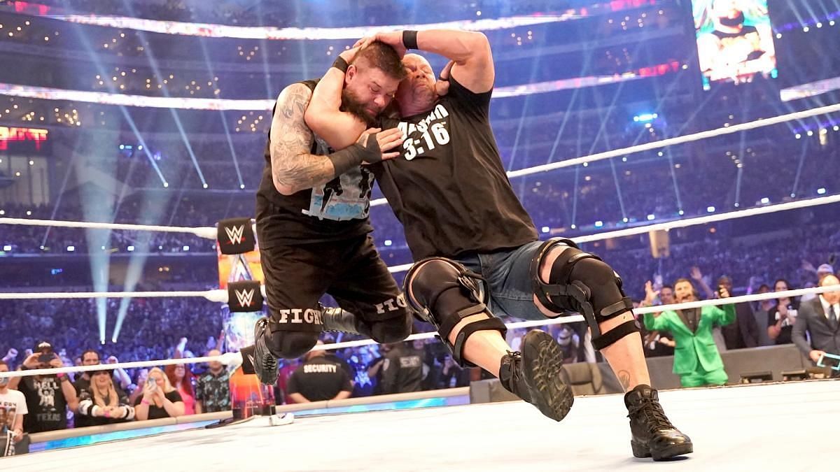 Stone Cold Steve Austin came out of retirement to face Kevin Owens at WrestleMania 38.