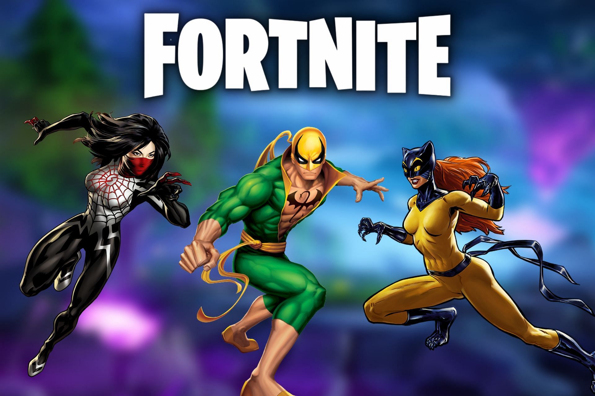 Upcoming Marvel characters in Fortnite Chapter 3 Season 2 (Image via Sportskeeda)