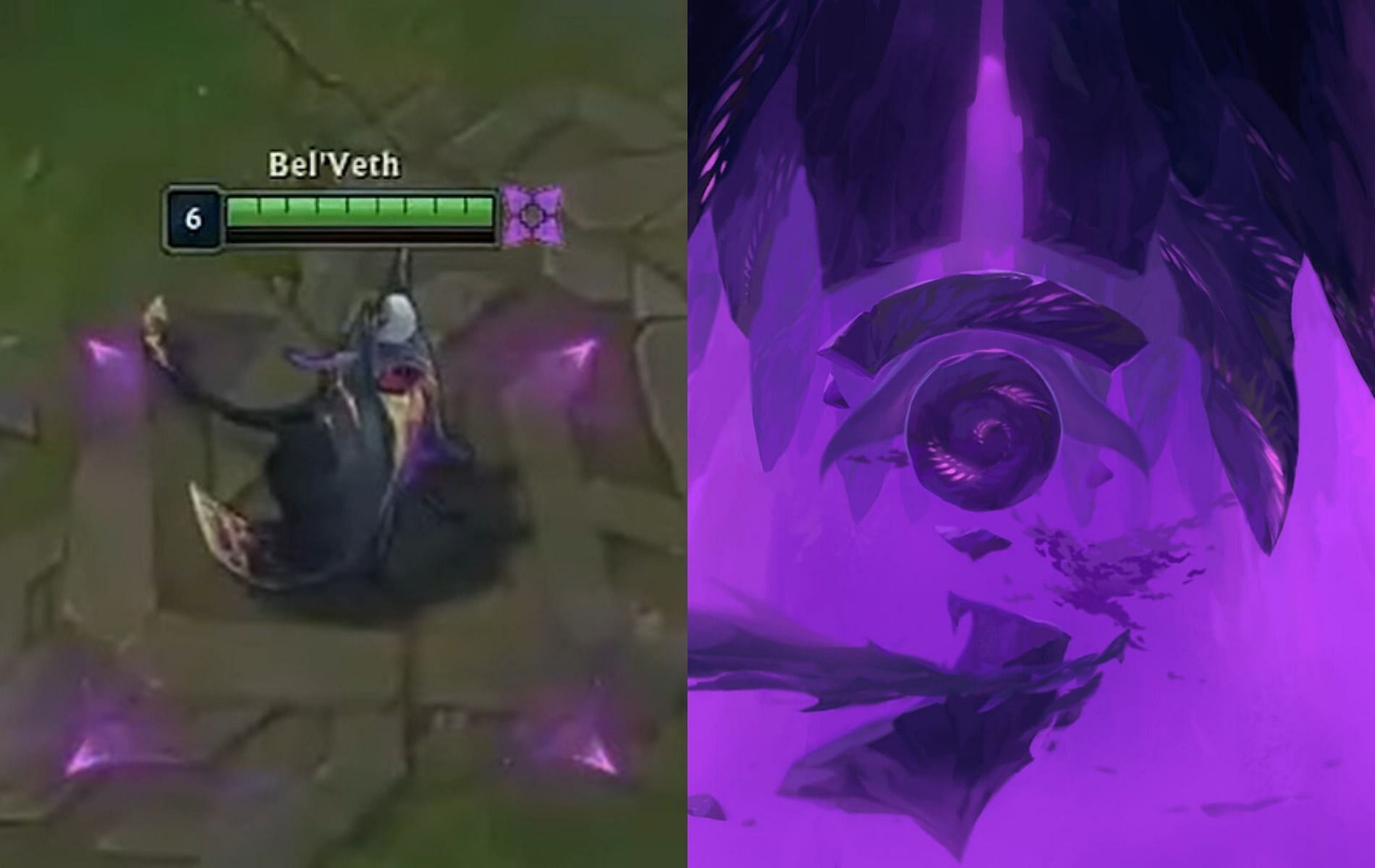 When is League of Legends&rsquo; void jungler expected to drop? (images via Ryscu and League of Legends)
