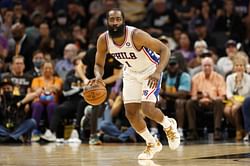 “He has had more features than DJ Khaled…it didn’t work out with Chris Paul, it didn’t work out with Russell Westbrook” - Kendrick Perkins believes James Harden has been a liability for Joel Embiid and the 76ers