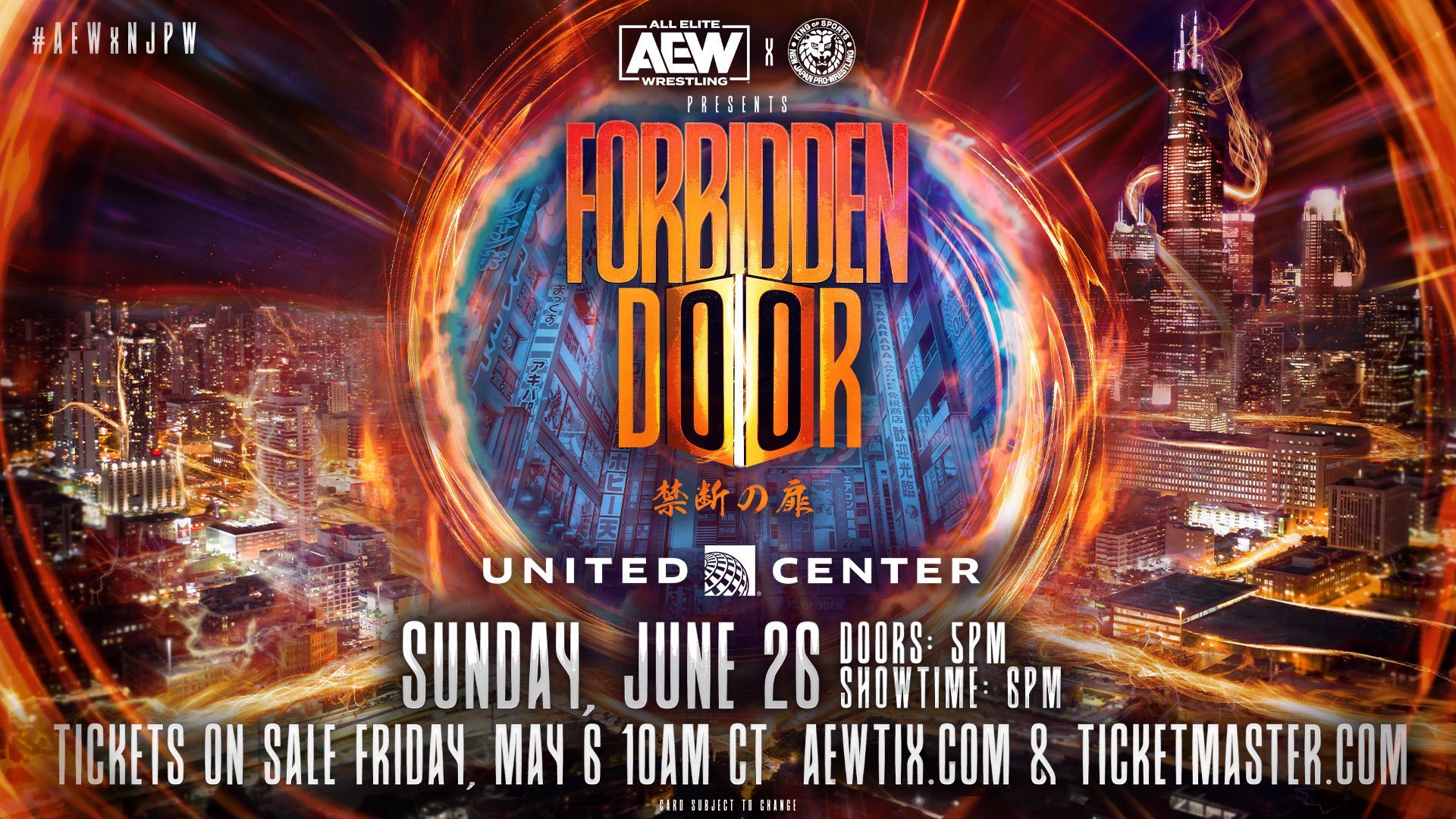 AEW and NJPW will present a supershow this summer