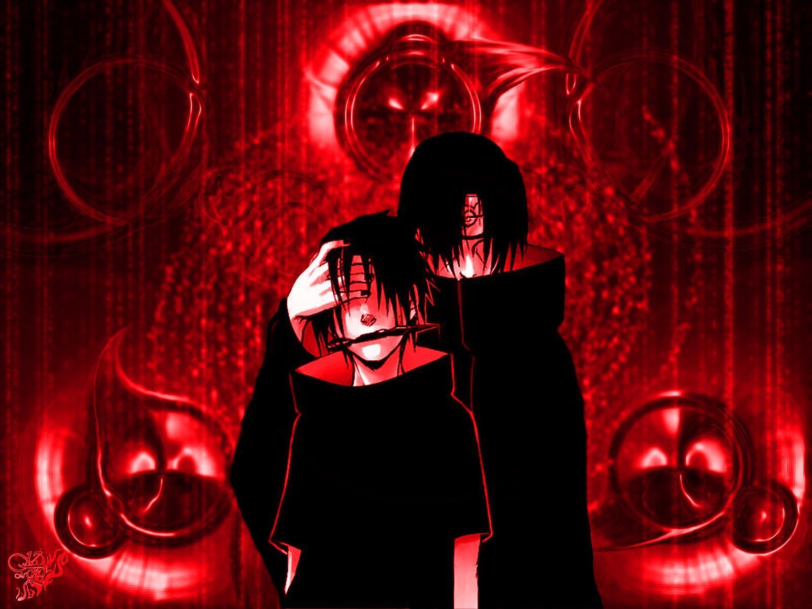Itachi and Sasuke in &#039;Naruto&#039; (Image via Studio Pierrot)