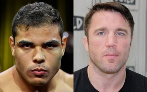 Paulo Costa (left); Chael Sonnen (right)