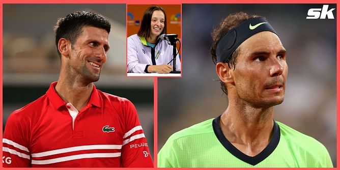 "Rafael Nadal has always been my idol, I have pretty sad memories of RG last year because I was crying when Rafa lost against Novak Djokovic" - Iga Swiatek