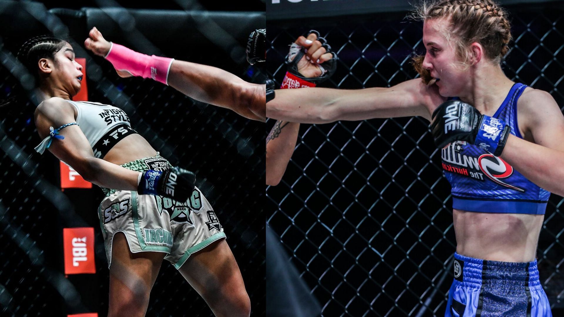 Jackie Buntan (left) and Smilla Sundell (right) [Photo Credits: ONE Championship]