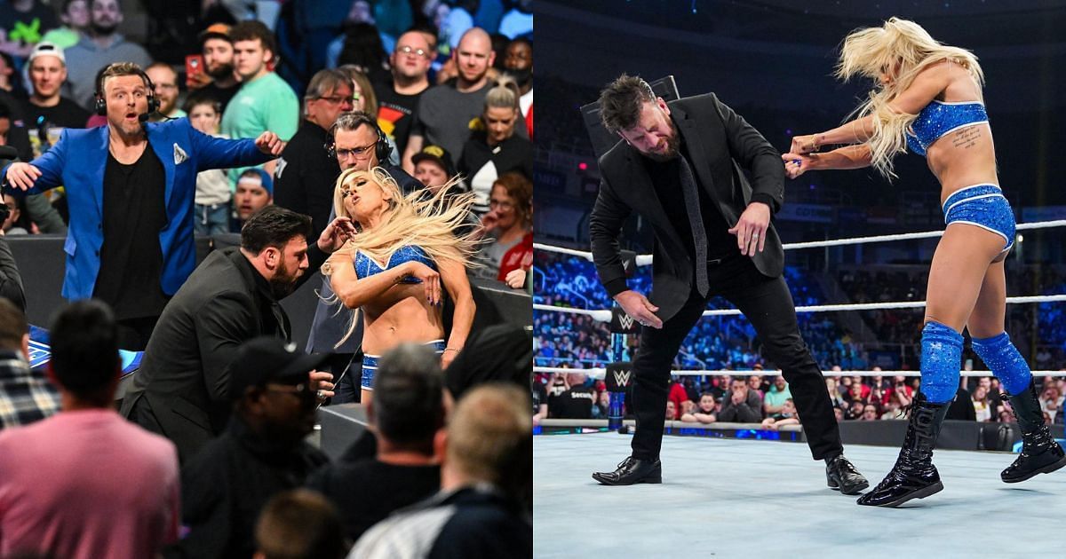 The Queen clobbered Drew Gulak before SmackDown went off the air.