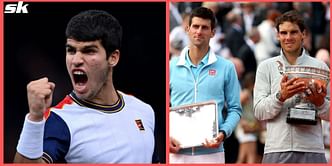Carlos Alcaraz 3rd favorite to win Roland Garros according to bookmakers, trails only Rafael Nadal and Novak Djokovic