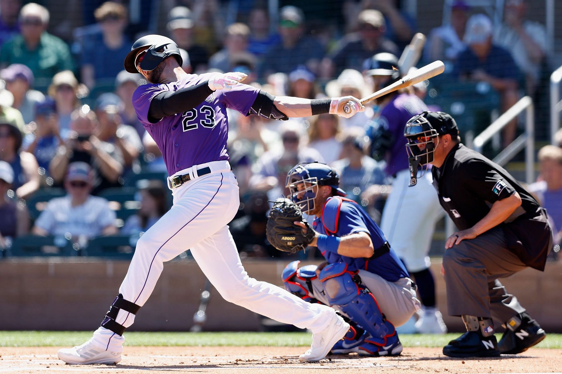 Los Angeles Dodgers v Colorado Rockies