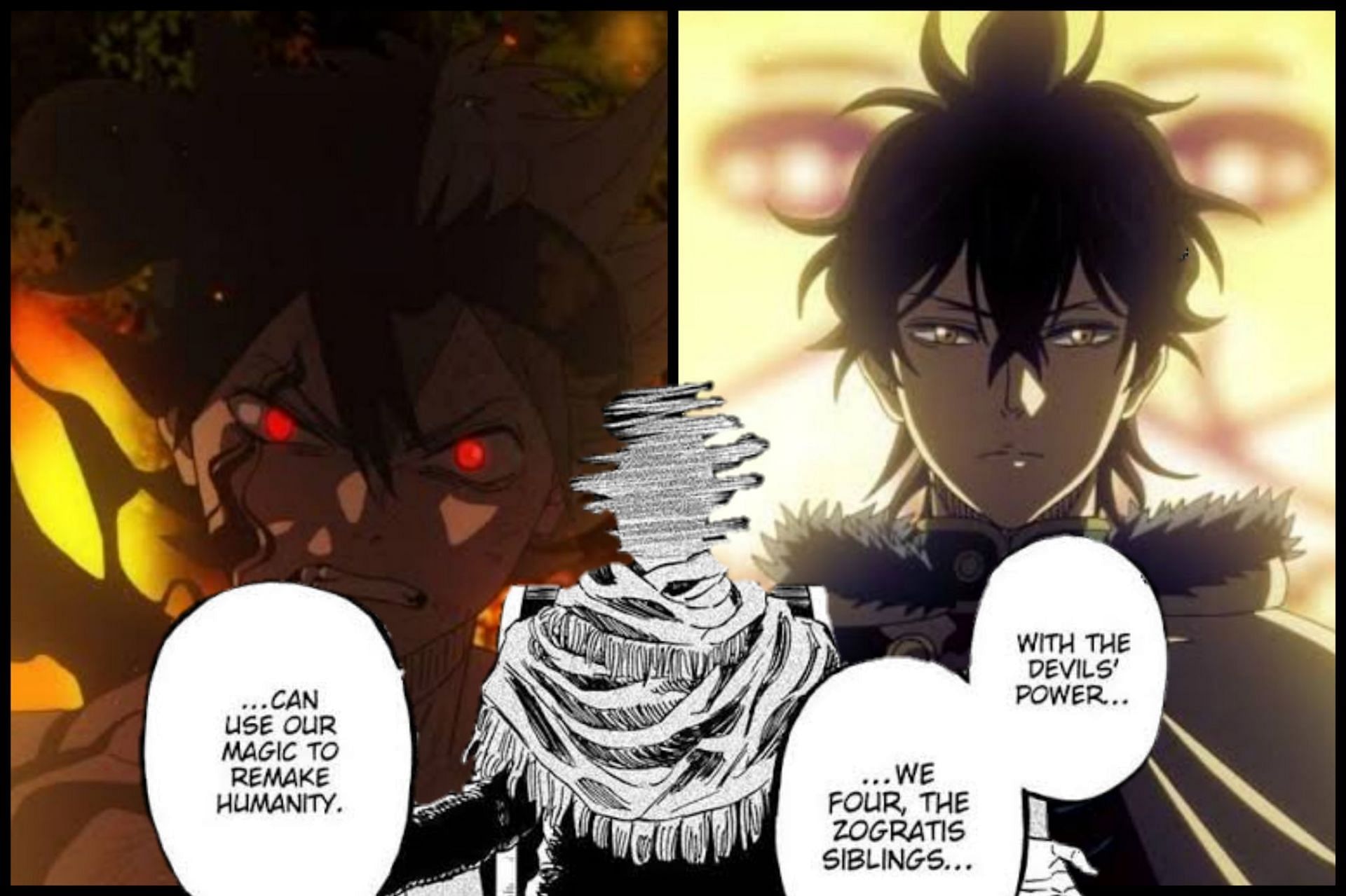 ⭐️ BLACK CLOVER ⭐️ Synopsis Asta and Yuno were abandoned at the same c