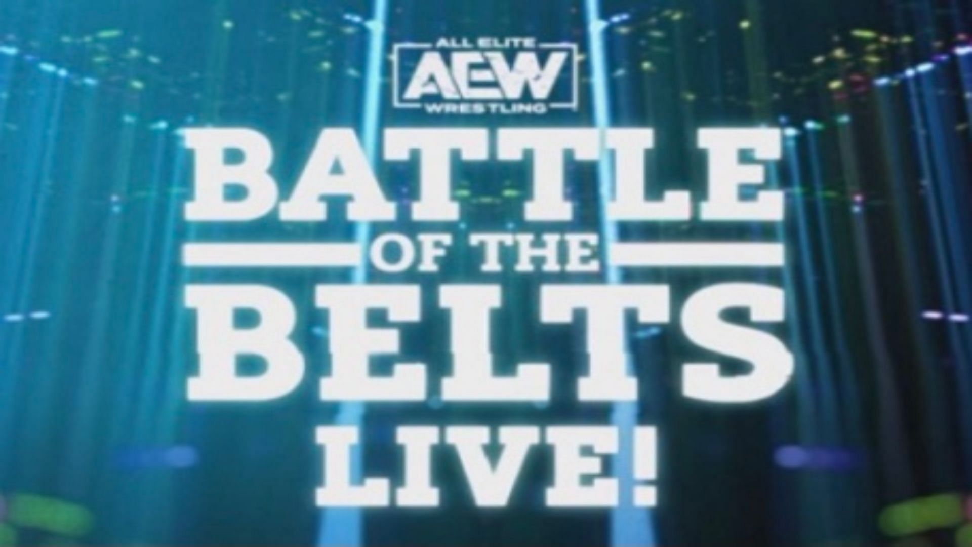 The AEW Battle of the Belts will return this month